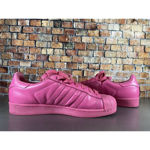 Adidas Superstar Supercolor Pack Pharrell Williams Solar Pink S41839 Mens Sz 11 - Picture 6 of 11